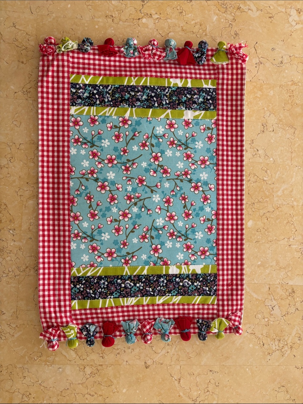 Handmade cotton placemats set of 6 brand new